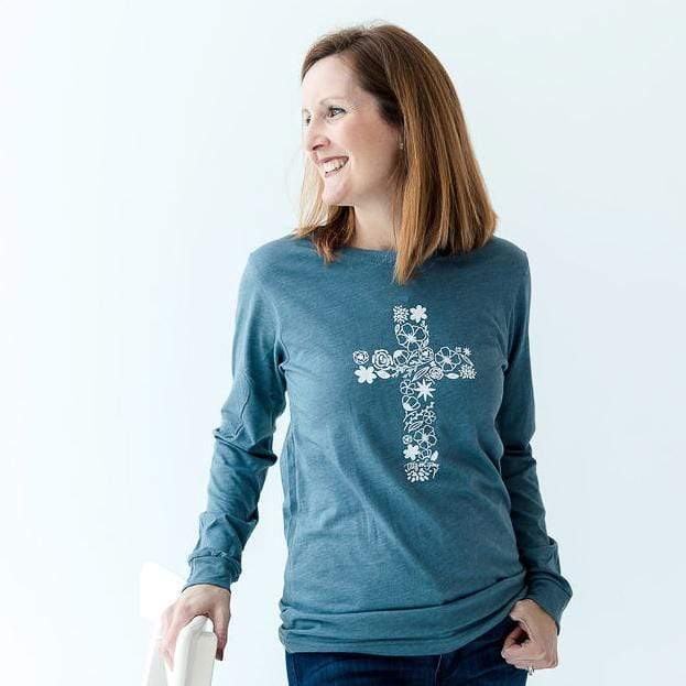 Blooming Cross Crew Longsleeve