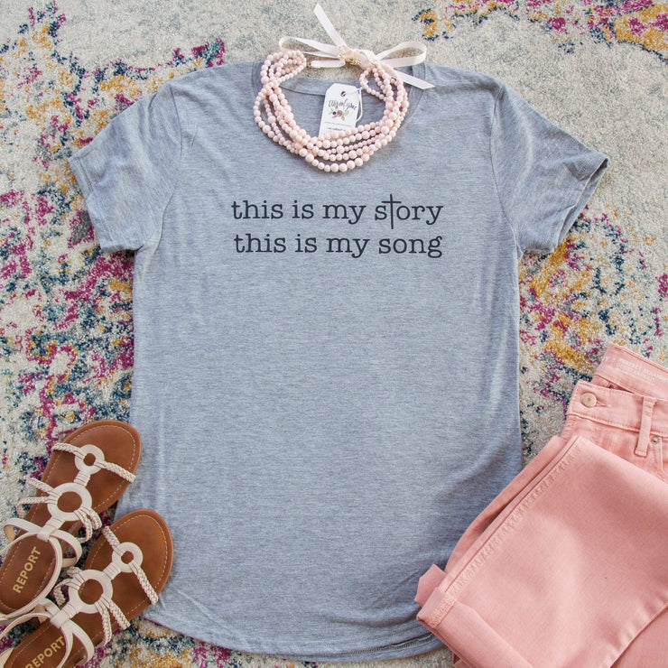 This is my Story, This is my Song Triblend Short Sleeve Shirt