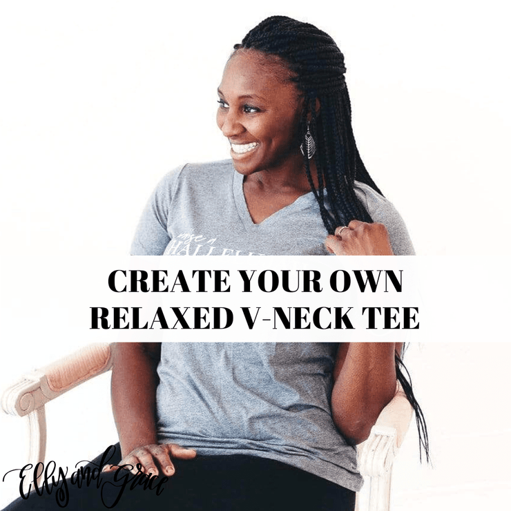 Create Your Own Relaxed Ladies Vneck