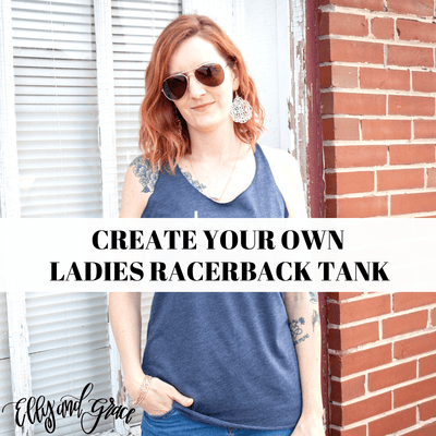 Create Your Own Ladies Racerback Tank