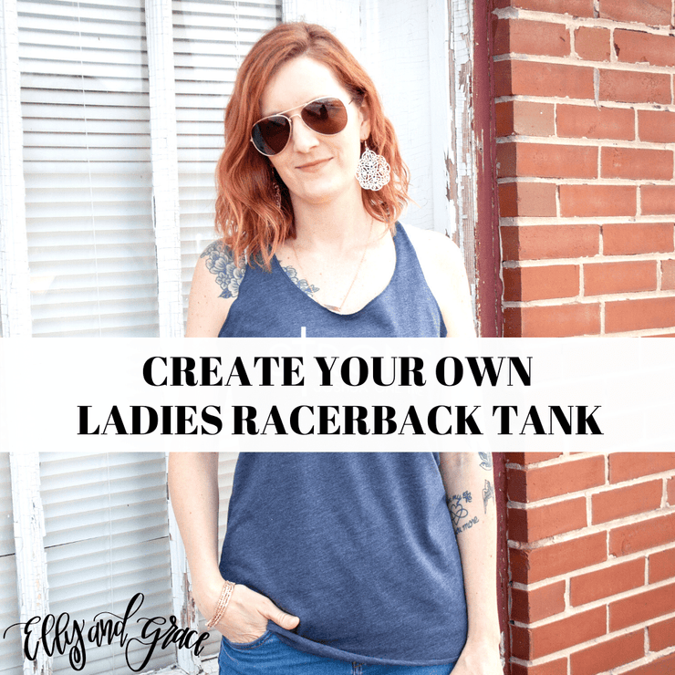 Create Your Own Ladies Racerback Tank