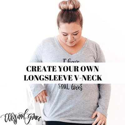 Create Your Own Longsleeve V-Neck