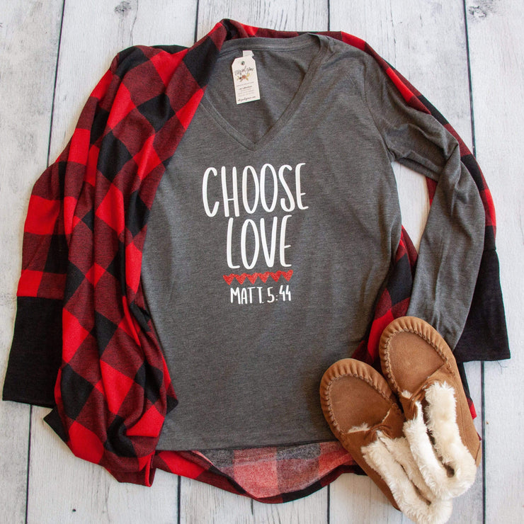 Choose Love Longsleeve V-Neck