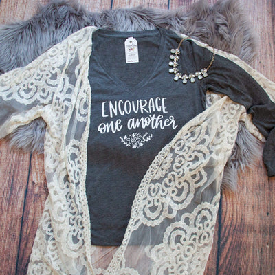 Encourage One Another Longsleeve V-Neck