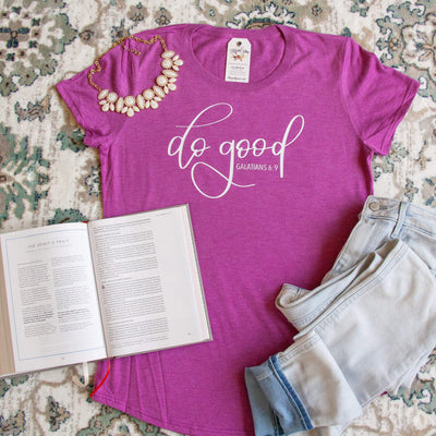 Do Good Triblend Short Sleeve Shirt