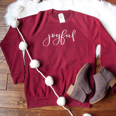 Joyful Premium Fleece Pullover