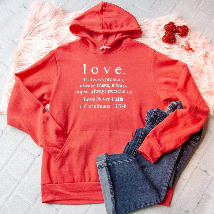 1 Corinthians 13 Love Premium Hoodie