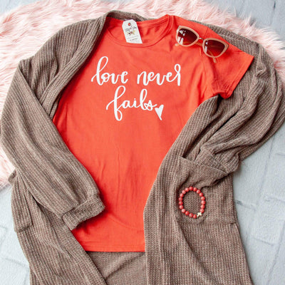 Love Never Fails Classic Short Sleeve Shirt