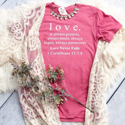 1 Corinthians 13 Love Unisex Shirt