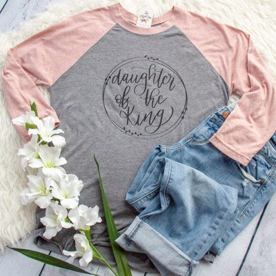 Daughter of the King Baseball Tee