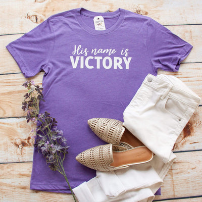 His Name is Victory Unisex Shirt