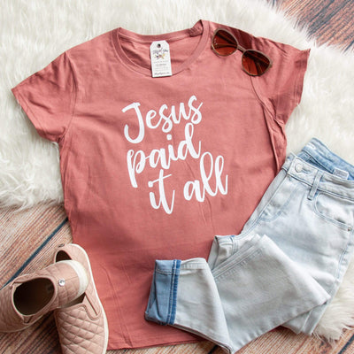 Jesus Paid it All Classic Short Sleeve Shirt