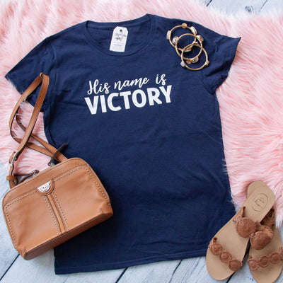 His Name is Victory Classic Short Sleeve Shirt