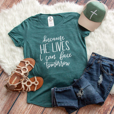 I Can Face Tomorrow Triblend Short Sleeve Shirt