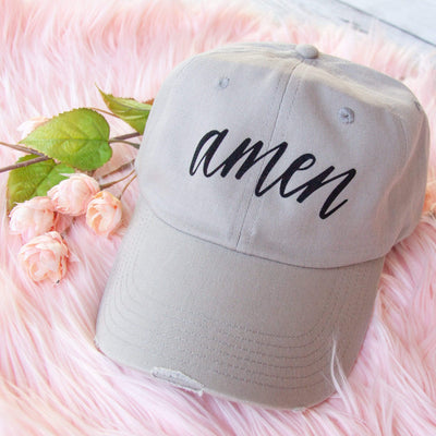 Amen Distressed Hat