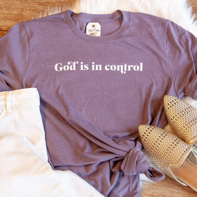 God is In Control Unisex Shirt