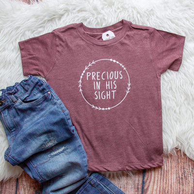 Precious in His Sight Unisex Toddler Shirt