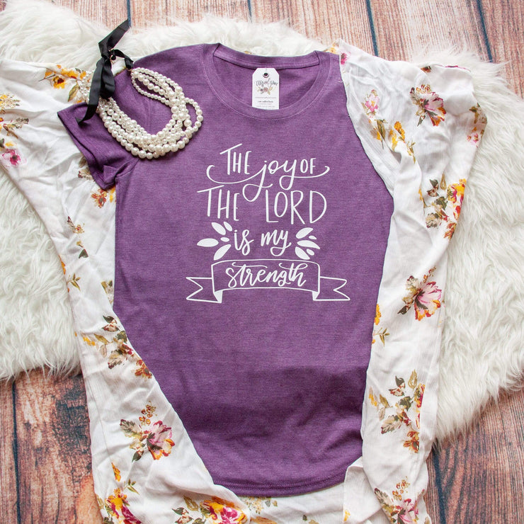 The Joy of the Lord is my Strength Triblend Short Sleeve Shirt