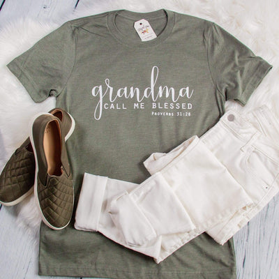 Grandma: Call Me Blessed Unisex Shirt