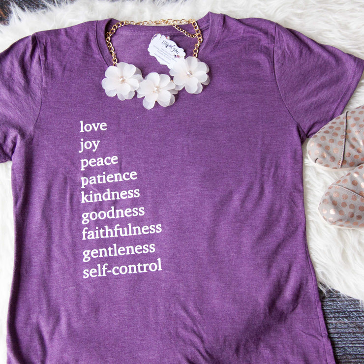Fruit of the Spirit Triblend Christian Shirt