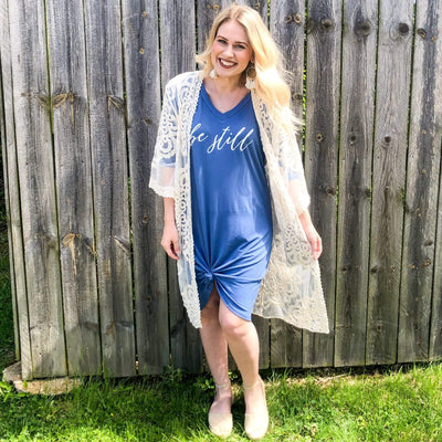 Be Still T-Shirt Dress