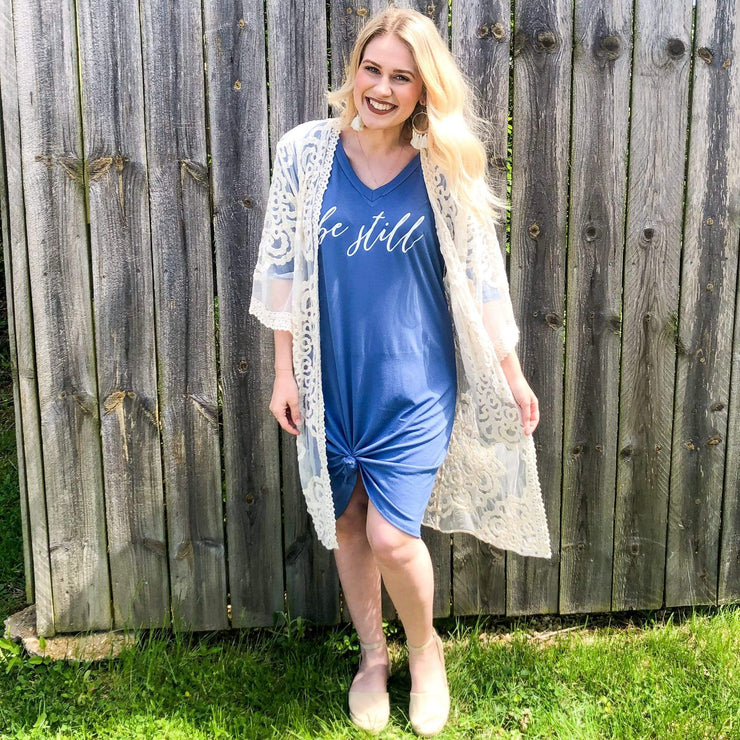 Be Still T-Shirt Dress