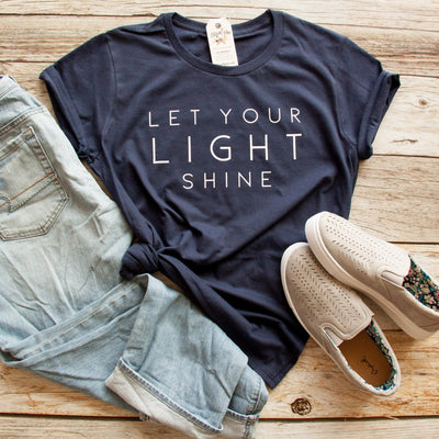 Let Your Light Shine Classic Short Sleeve Shirt