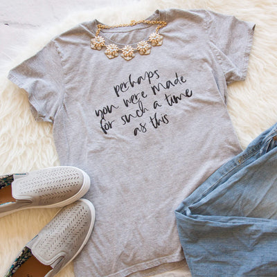 Perhaps You Were Made for Such a Time as This Classic Short Sleeve Shirt