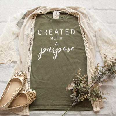Created with a Purpose Classic Short Sleeve Shirt