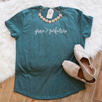 Grace > Perfection Triblend Shirt