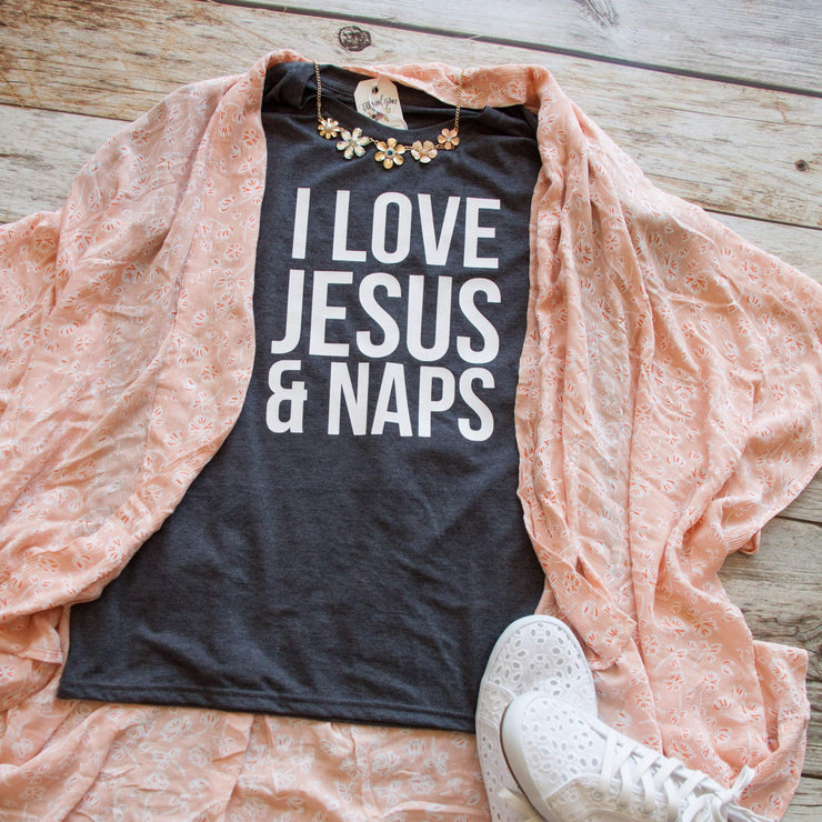 I Love Jesus and Naps Classic Short Sleeve Shirt