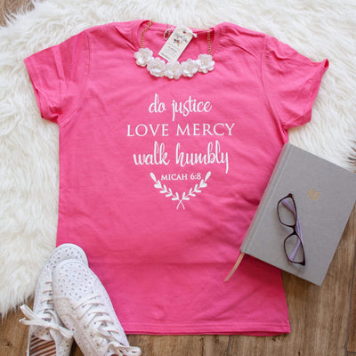 Micah 6:8 Classic Short Sleeve Shirt