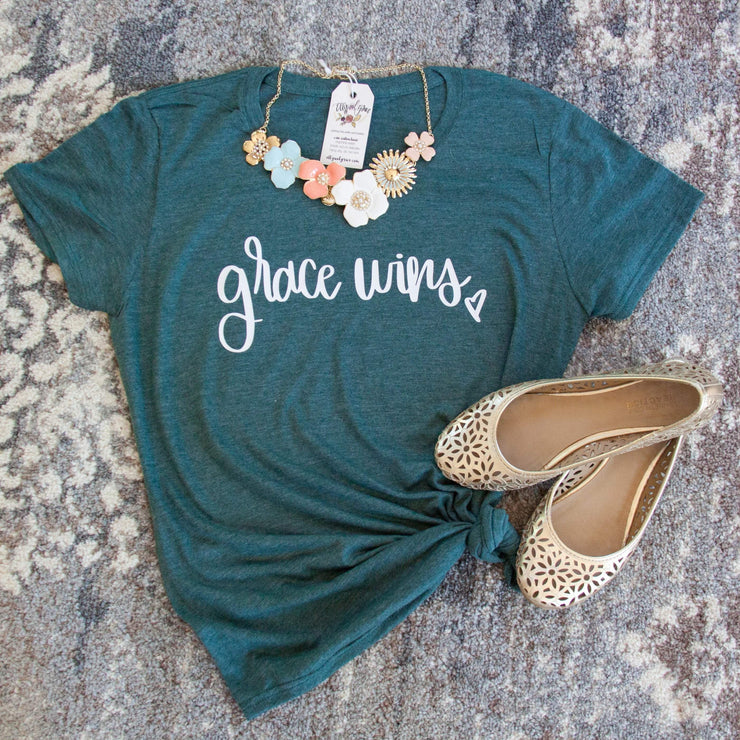 Grace Wins Triblend Short Sleeve Shirt