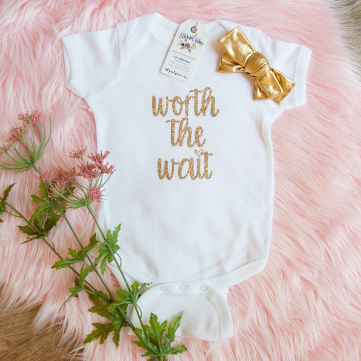 Worth the Wait Infant Bodysuit