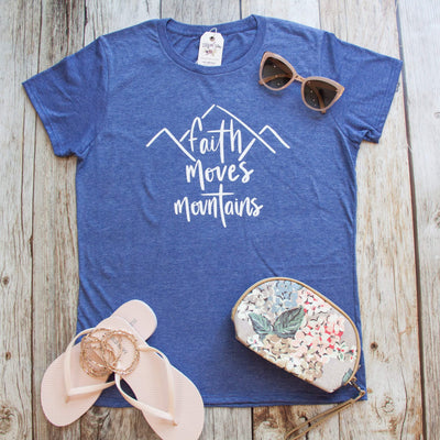 Faith Moves Mountains Classic Short Sleeve Shirt
