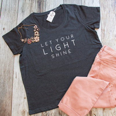 Let Your Light Shine Curvy Tee