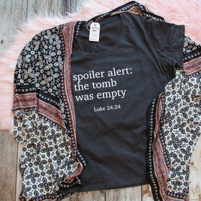 Spoiler Alert: The Tomb was Empty Curvy Tee