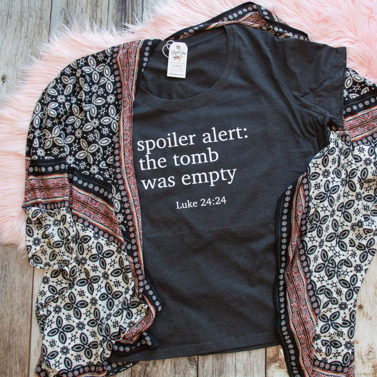 Spoiler Alert: The Tomb was Empty Curvy Tee