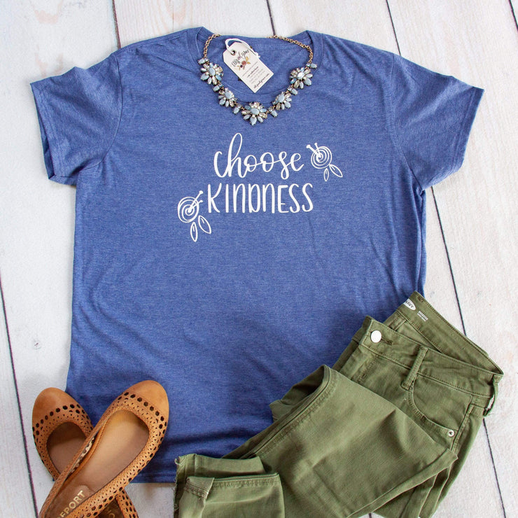 Choose Kindness Ladies Classic Short Sleeve Shirt