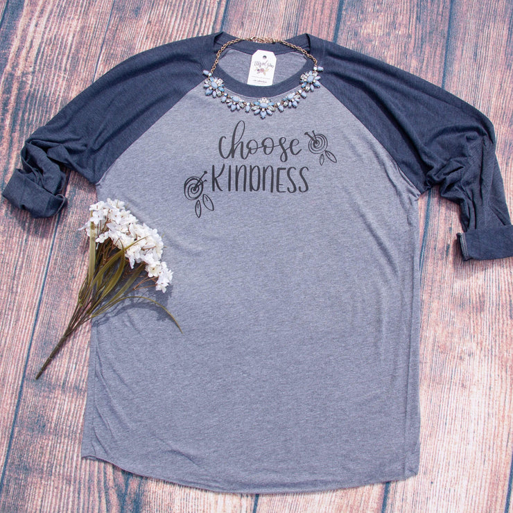 Choose Kindness Baseball Tee