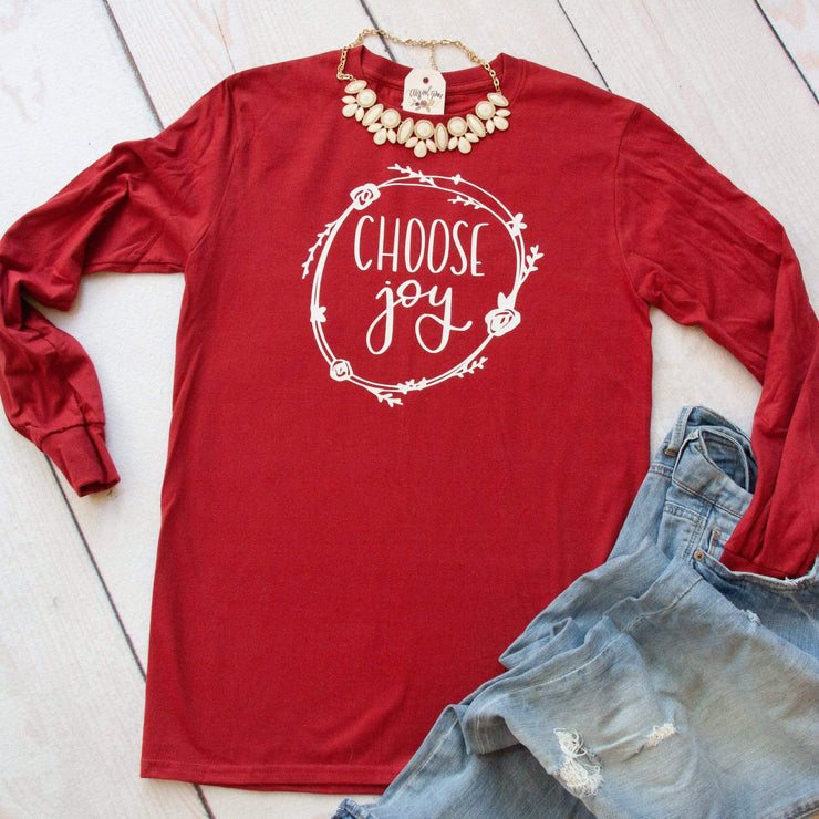 Choose Joy Crew Longsleeve