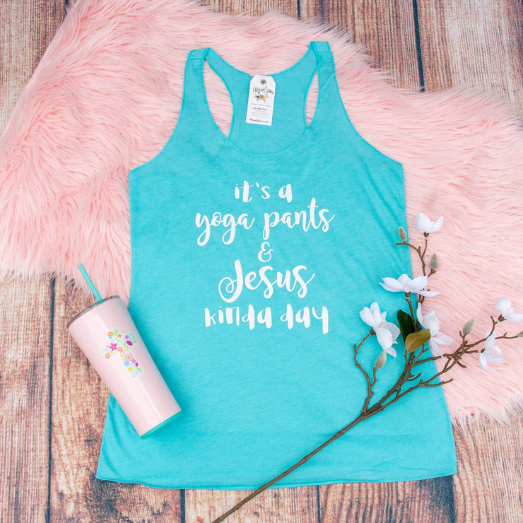 Yoga Pants and Jesus Tank
