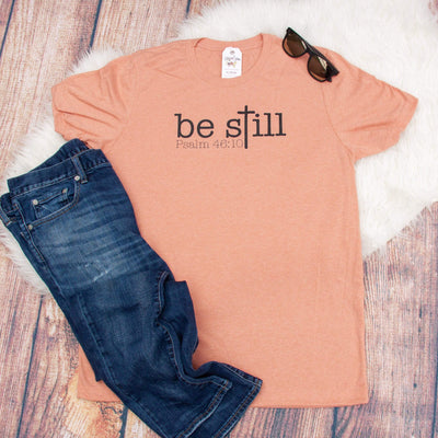 Be Still Cross Unisex Shirt