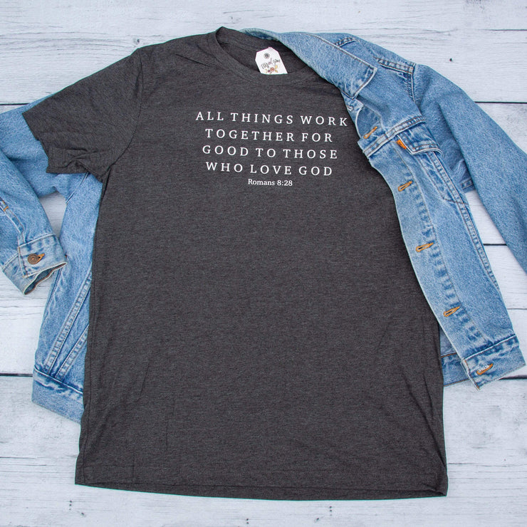 Romans 8:28 Unisex Shirt