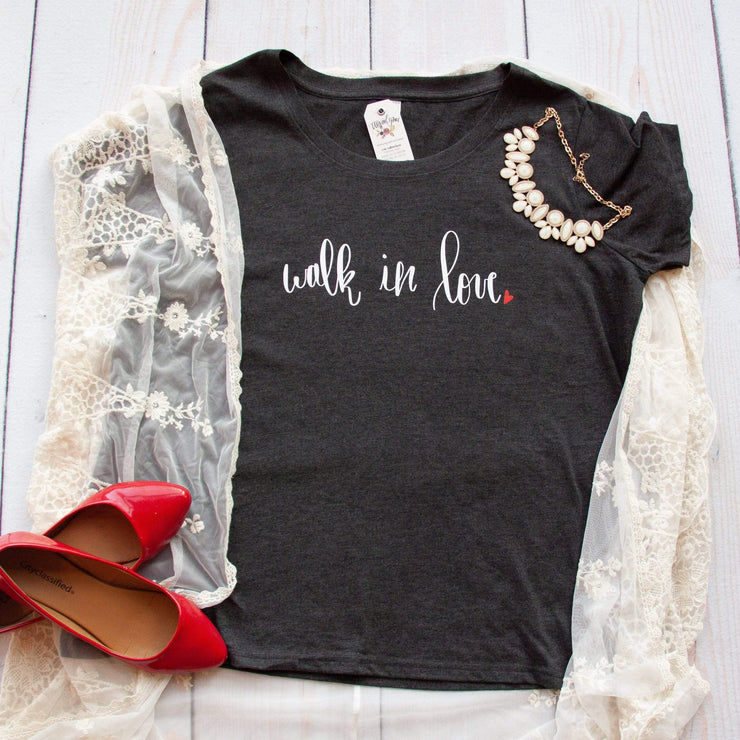 Walk in Love Curvy Tee