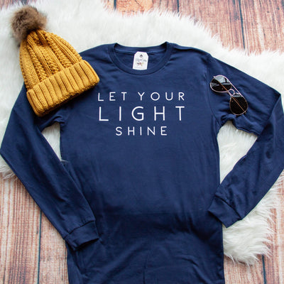 Let Your Light Shine Crew Longsleeve