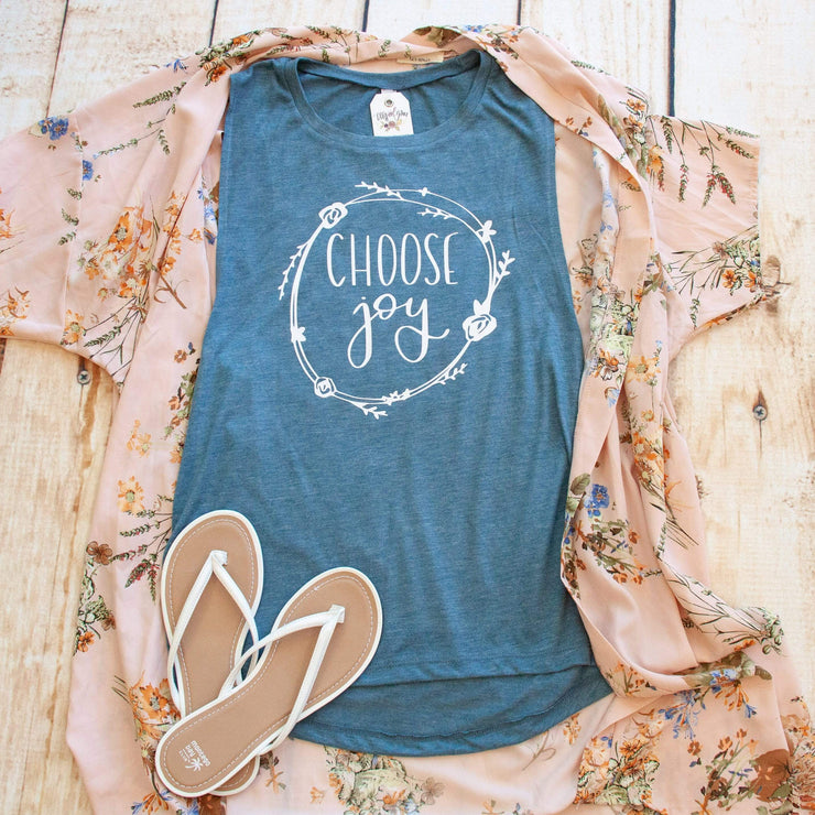 Choose Joy Muscle Tank