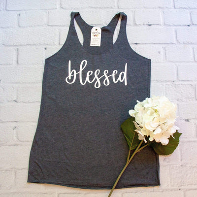 Blessed Modern Racerback Tank