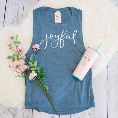 Joyful Muscle Tank