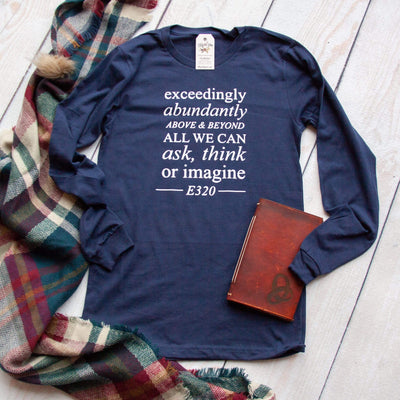 Ephesians 3:20 Crew Longsleeve